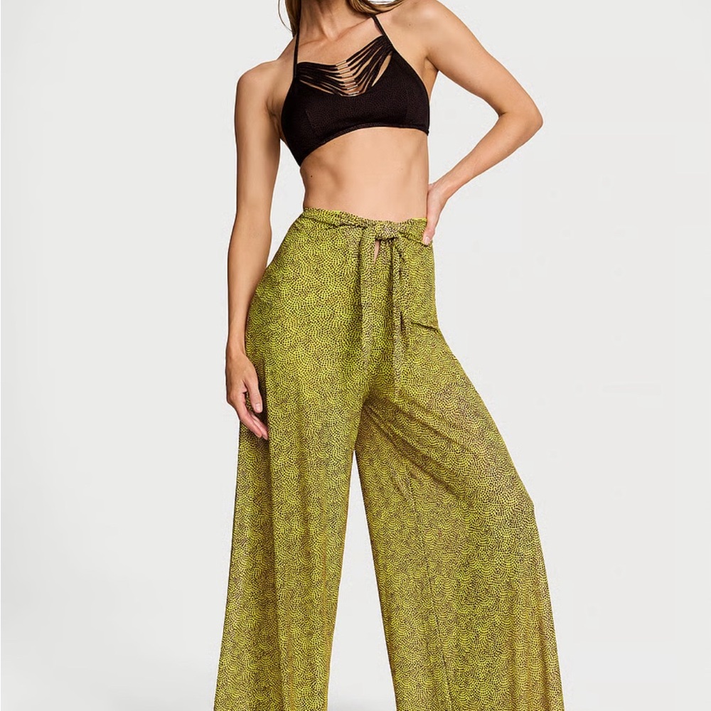 VICTORIA'S SECRET SWIM
Beachwear Mesh Tie-Front Cover-Up Pants